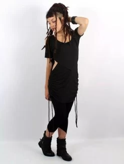 Robe-tunique "Laality", Noir 13 Robe-tunique "Laality", Noir -Magasin De Vêtements Pour Femmes robe tunique laality noir p image 341968 grande