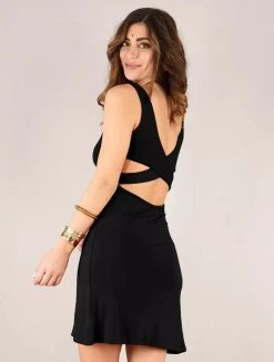 Robe "Winona", Noir -Magasin De Vêtements Pour Femmes robe winona noir p image 342156 grande