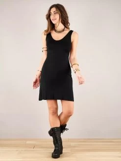 Robe "Winona", Noir -Magasin De Vêtements Pour Femmes robe winona noir p image 342157 grande