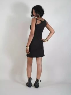 Robe Sans Manches "Zulu", Noir 5 Robe Sans Manches "Zulu", Noir -Magasin De Vêtements Pour Femmes robe zulu noir p image 320622 grande