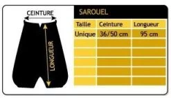 Sarouel Unisexe "Anju", Vert Kaki -Magasin De Vêtements Pour Femmes sarouel anju kaki taille unique p image 208226 grande