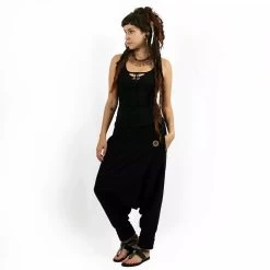 Sarouel Unisexe "Banilo", Noir -Magasin De Vêtements Pour Femmes sarouel banilo noir p image 313357 grande