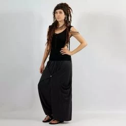 Sarouel Unisexe "Anju", Gris Foncé -Magasin De Vêtements Pour Femmes sarouel i ewer anju gris fonce p image 232210 grande