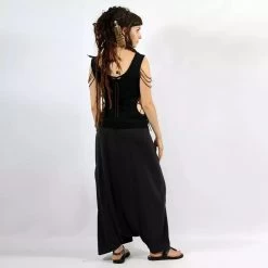 Sarouel Unisexe "Anju", Noir 8 Sarouel Unisexe "Anju", Noir -Magasin De Vêtements Pour Femmes sarouel i ewer anju noir p image 232207 grande