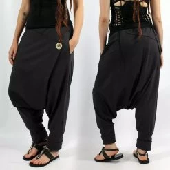 Sarouel Unisexe "Banilo", Gris Foncé