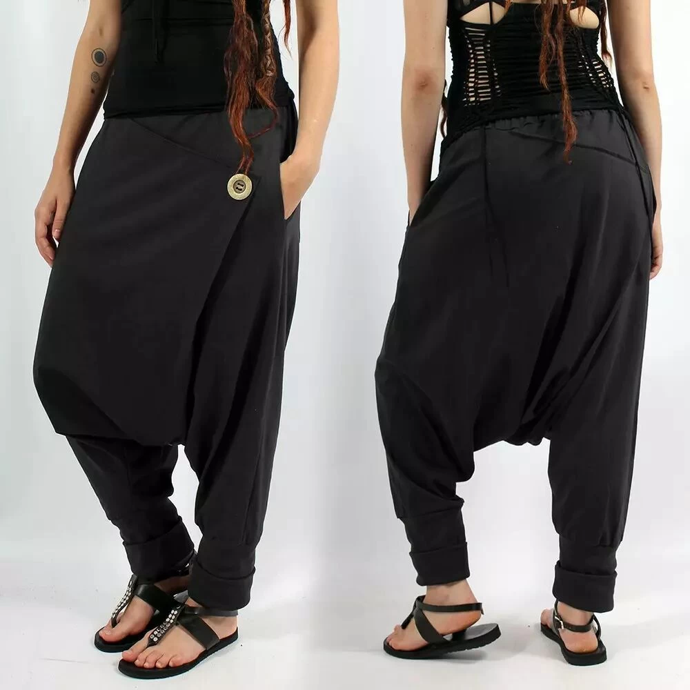 Sarouel Unisexe "Banilo", Gris Foncé 1 Sarouel Unisexe "Banilo", Gris Foncé