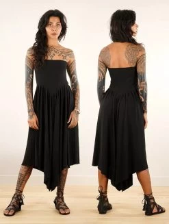 Sarouel Jupe 2en1 Robe "Shojo", Noir -Magasin De Vêtements Pour Femmes sarouel jupe 2en1 robe shrjr noir p image 346038 grande