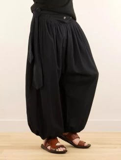 Sarouel "Nayma", Noir -Magasin De Vêtements Pour Femmes sarouel nayma noir p image 347419 grande