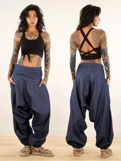 Sarouel Unisexe "Mira", Jean -Magasin De Vêtements Pour Femmes sarouel unisexe mira jean p image 342430 grande