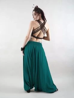 Sarouel Unisexe "Tawneeh", Bleu Pétrole -Magasin De Vêtements Pour Femmes sarouel unisexe tawneeh bleu petrole p image 347090 grande