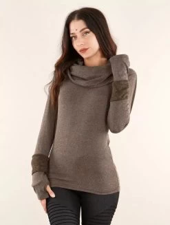 Sweat "Chayan", Taupe