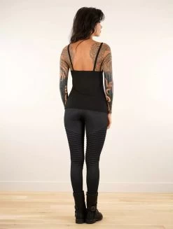 Top à Bretelles "Crystal", Noir -Magasin De Vêtements Pour Femmes top a bretelles crystal noir p image 342536 grande