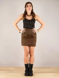 Top à Bretelles Imprimé "Ciryandil Peafowl", Noir -Magasin De Vêtements Pour Femmes top a bretelles imprime ciryandil peafowl noir p image 337345 grande