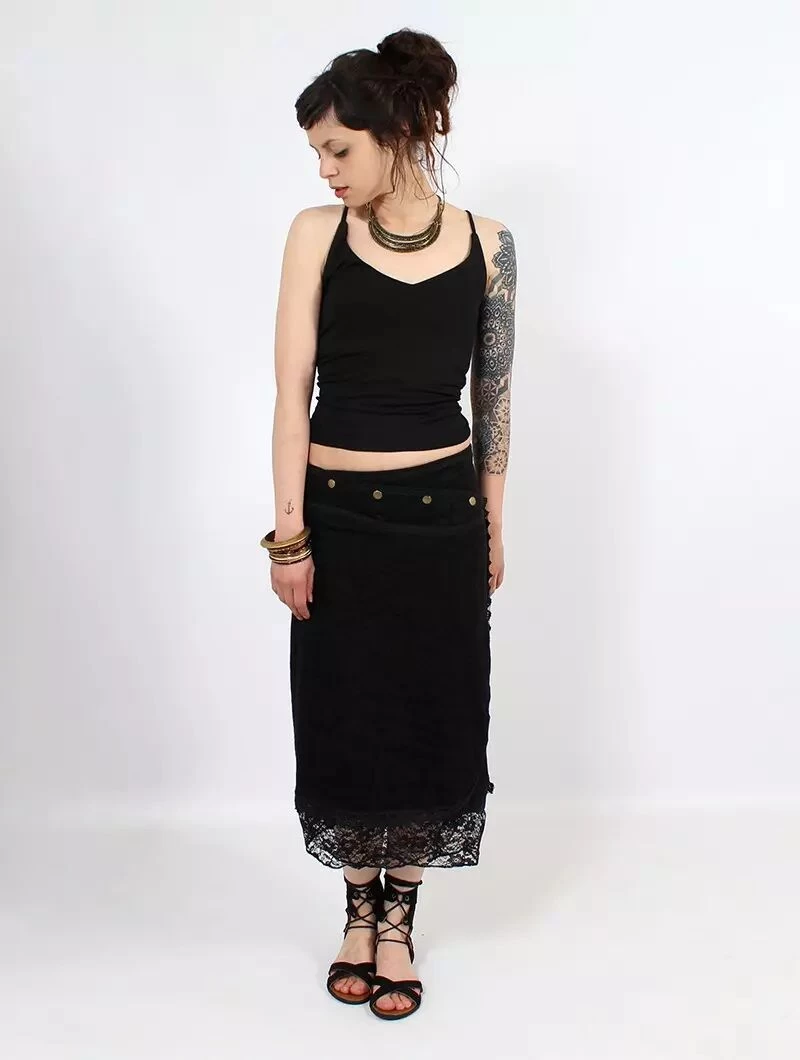 Top "Agun", Noir 3 Top "Agun", Noir – Image 3