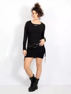 Top "Apophis", Noir 9 Top "Apophis", Noir -Magasin De Vêtements Pour Femmes top apophis noir p image 341718 grande