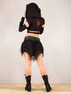 Top Boléro Cache Coeur Convertible "Ottawa", Noir -Magasin De Vêtements Pour Femmes top bolero cache coeur convertible ottawa noir p image 335701 grande