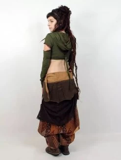 Top Boléro Cache Coeur Convertible "Ottawa", Vert Kaki -Magasin De Vêtements Pour Femmes top bolero cache coeur convertible ottawa vert kaki p image 342954 grande