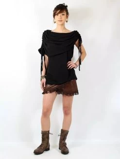 Top "Liko", Noir 7 Top "Liko", Noir -Magasin De Vêtements Pour Femmes top liko noir p image 341461 grande