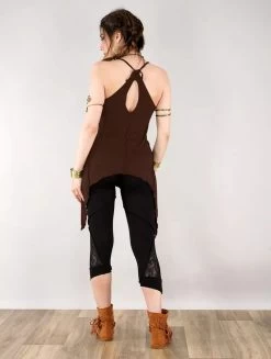 Top Long "Mahila", Marron 11 Top Long "Mahila", Marron -Magasin De Vêtements Pour Femmes top long mahila marron p image 330735 grande