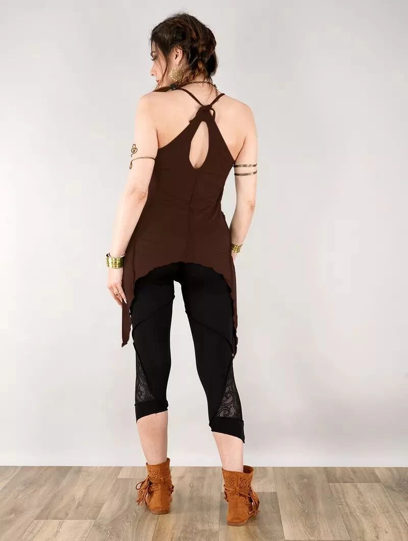 Top Long "Mahila", Marron 5 Top Long "Mahila", Marron – Image 5