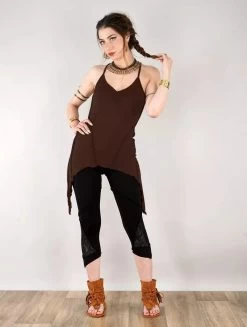 Top Long "Mahila", Marron 12 Top Long "Mahila", Marron -Magasin De Vêtements Pour Femmes top long mahila marron p image 330736 grande