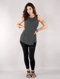 Top Loose Sans Manches "Leigha", Gris Foncé -Magasin De Vêtements Pour Femmes top loose sans manches leigha gris fonce p image 339478 grande