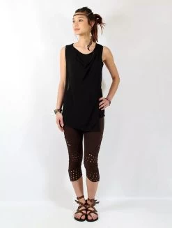 Top Loose Sans Manches "Leigha", Noir -Magasin De Vêtements Pour Femmes top loose sans manches leigha noir p image 340848 grande
