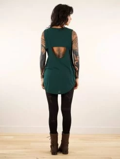 Top Loose Sans Manches "Leigha", Vert Canard -Magasin De Vêtements Pour Femmes top loose sans manches leigha vert canard p image 342503 grande