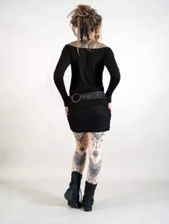 Top Manche Longue "Saädiya", Noir -Magasin De Vêtements Pour Femmes top manche longue saadiya noir p image 324454 grande