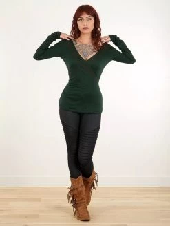 Top Manches Longues "Irwaen Indie", Vert Forêt 6 Top Manches Longues "Irwaen Indie", Vert Forêt -Magasin De Vêtements Pour Femmes top manches longues irwaen indie vert foret p image 342552 grande