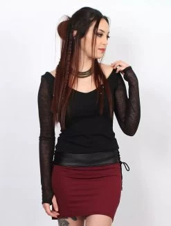 Top Manches Longues "Oneïssa", Noir -Magasin De Vêtements Pour Femmes top manches longues oneissa noir p image 335200 grande