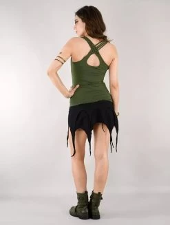 Top Sans Manches "Eneko", Vert Kaki -Magasin De Vêtements Pour Femmes top sans manches eneko vert kaki p image 341443 grande