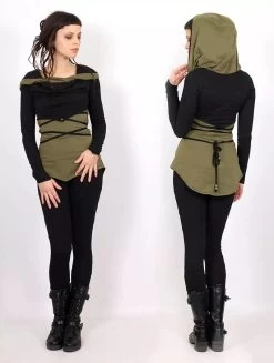 Top Sans Manches "Liskä", Vert Kaki -Magasin De Vêtements Pour Femmes top sans manches liska vert kaki p image 334377 grande