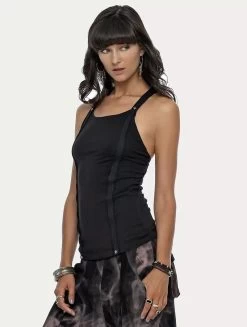 Top "Strap RMX", Noir -Magasin De Vêtements Pour Femmes top strap rmx noir p image 342266 grande