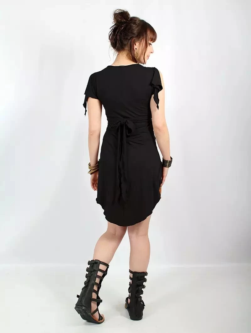 Top Tunique "Chainat", Noir 2 Top Tunique "Chainat", Noir – Image 2