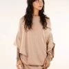 Top Tunique "Mandlu", Beige