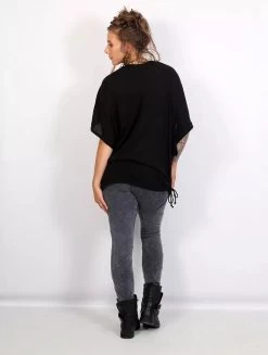 Top Tunique "Mandlu", Noir -Magasin De Vêtements Pour Femmes top tunique mandlu noir p image 324523 grande