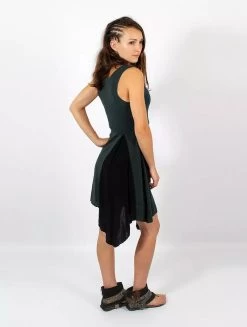 Tunique "Anonga", Bleu Pétrole Et Noir -Magasin De Vêtements Pour Femmes tunique anonga bleu petrole et noir p image 324519 grande