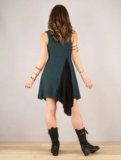 Tunique "Anonga", Bleu Pétrole Et Noir -Magasin De Vêtements Pour Femmes tunique anonga bleu petrole et noir p image 336805 grande