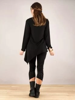 Tunique Asymétrique En Mailles à Manches Longues "Isao", Noir 7 Tunique Asymétrique En Mailles à Manches Longues "Isao", Noir -Magasin De Vêtements Pour Femmes tunique asymetrique a manches longues isao noir p image 335374 grande