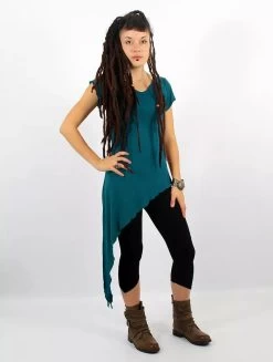 Tunique "Avataran", Bleu Pétrole -Magasin De Vêtements Pour Femmes tunique avataran bleu petrole p image 339523 grande