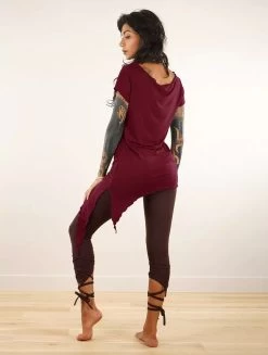 Tunique "Himaskhalan", Rouge Bordeaux