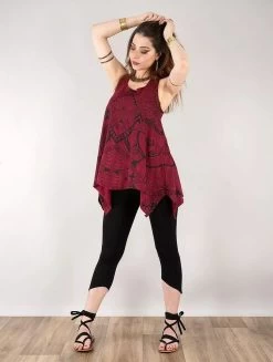 Tunique évasée Imprimée "Luinil Africa", Bordeaux 5 Tunique évasée Imprimée "Luinil Africa", Bordeaux -Magasin De Vêtements Pour Femmes tunique imprimee luinil africa bordeaux p image 330154 grande