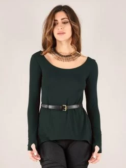 Tunique Manches Longues "Noäa", Bleu Pétrole 7 Tunique Manches Longues "Noäa", Bleu Pétrole -Magasin De Vêtements Pour Femmes tunique manches longues noaa bleu petrole p image 344353 grande