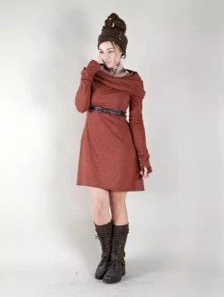 Bandeau Avec Plume "Aikköoz", Marron -Magasin De Vêtements Pour Femmes turban avec plume aikkooz marron p image 323410 grande