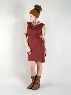 Bandeau Avec Plume "Aikköoz", Rouille -Magasin De Vêtements Pour Femmes turban avec plume aikkooz rouille p image 323419 grande